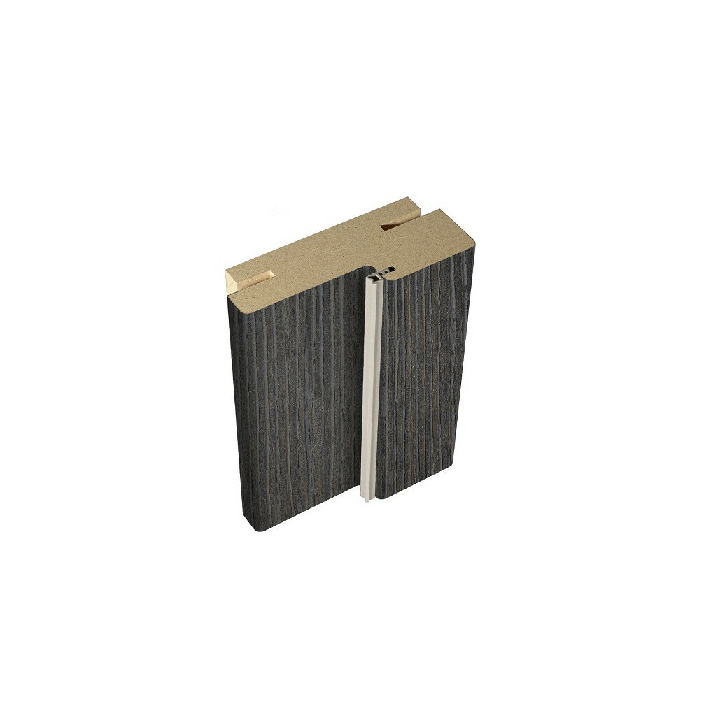 Брус Универсал МДФ экошпон с уплотнителем (телескопический) венге