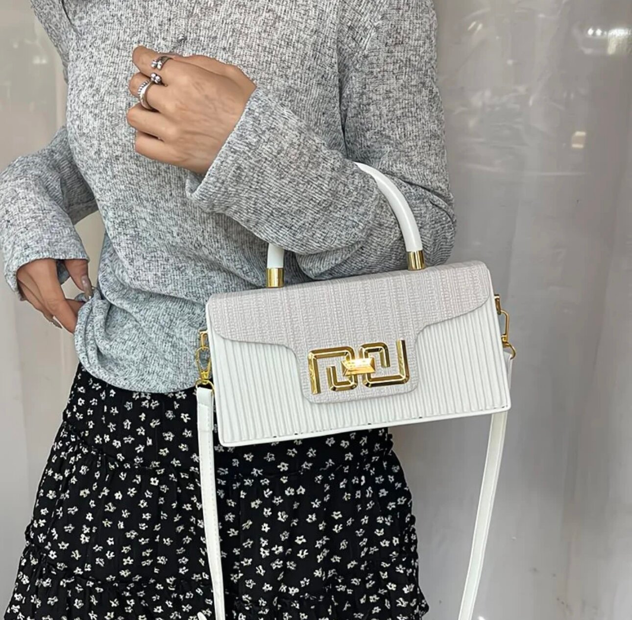 Сумка , белый