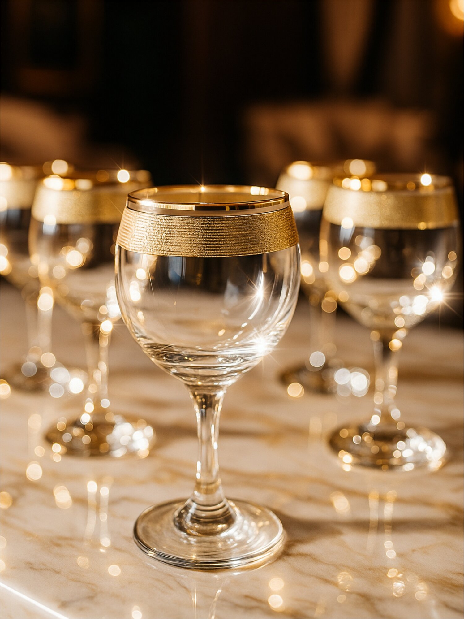 Бокал гусь лукьянова бистро 44411-Кристалл 290мл 6шт 6х8 — фото 1