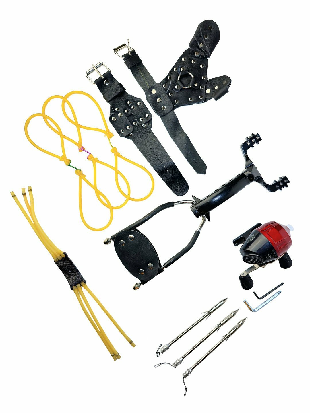 Профессиональная охотничья рогатка – комплект для рыбалки и стрельбы по мишеням