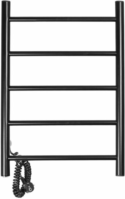 Полотенцесушитель электрический Domoterm Аврора DMT 109-5 50x71 черный L