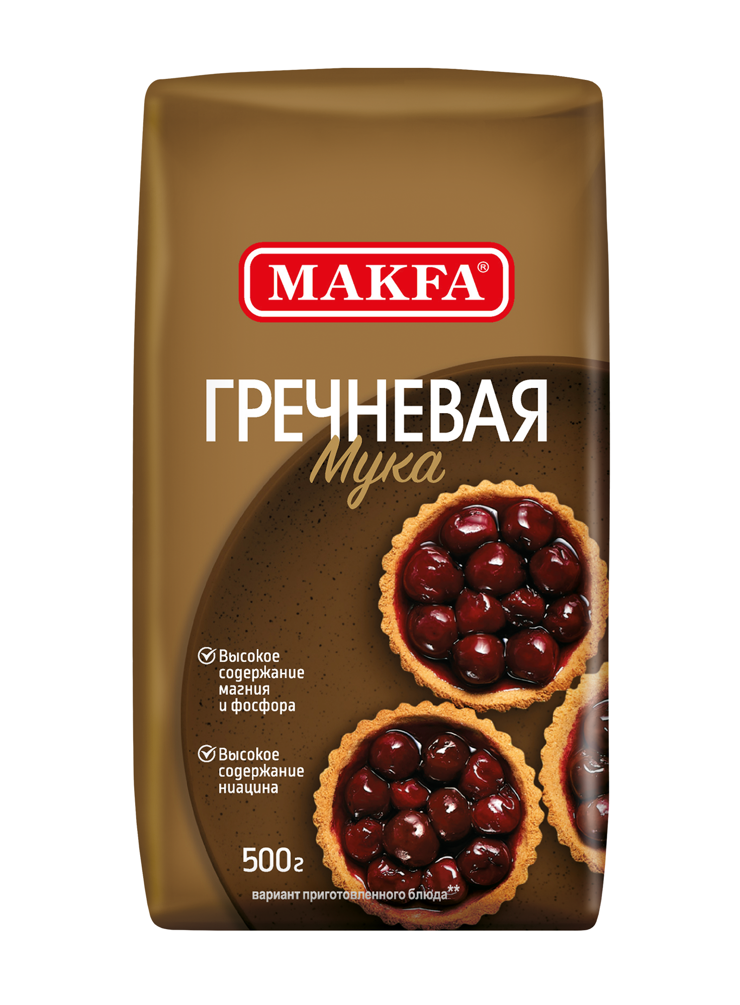 Makfa мука гречневая, 0.5 кг
