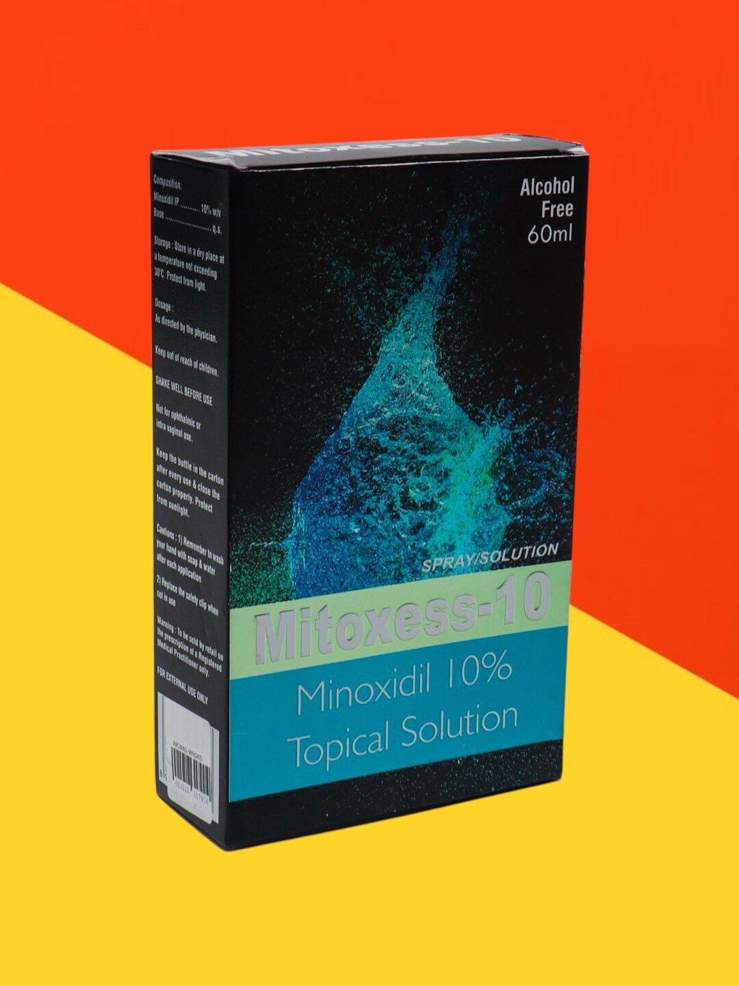 Миноксидил 10% Minoxidil Topical Solution USP 10%, для роста волос и бороды, 60 мл
