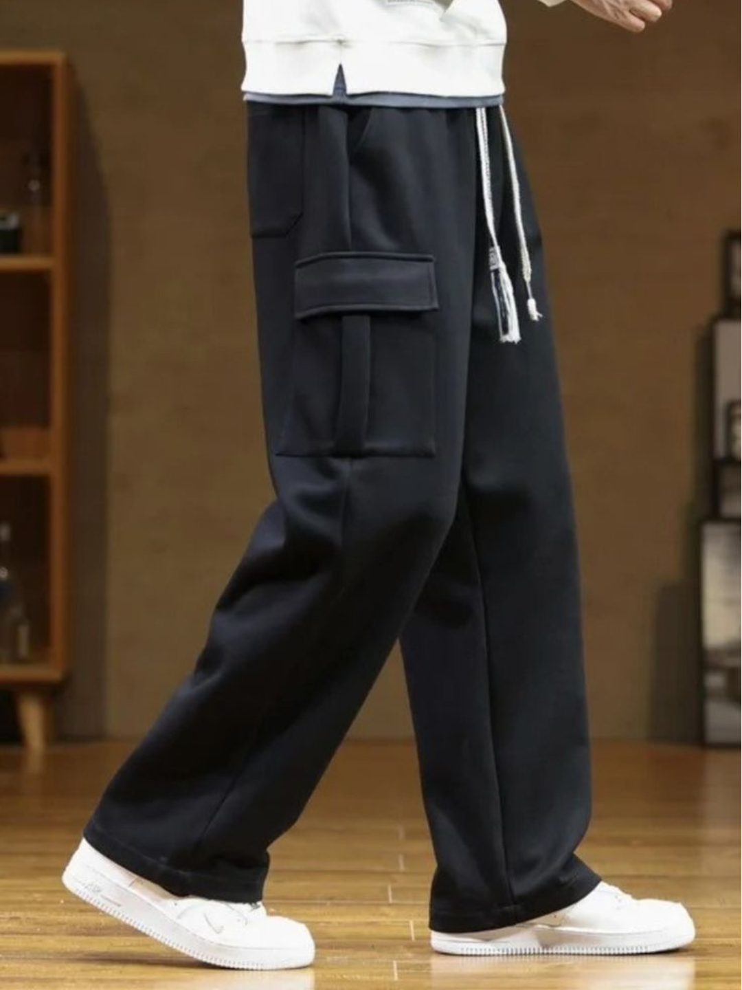 Брюки классические джоггеры