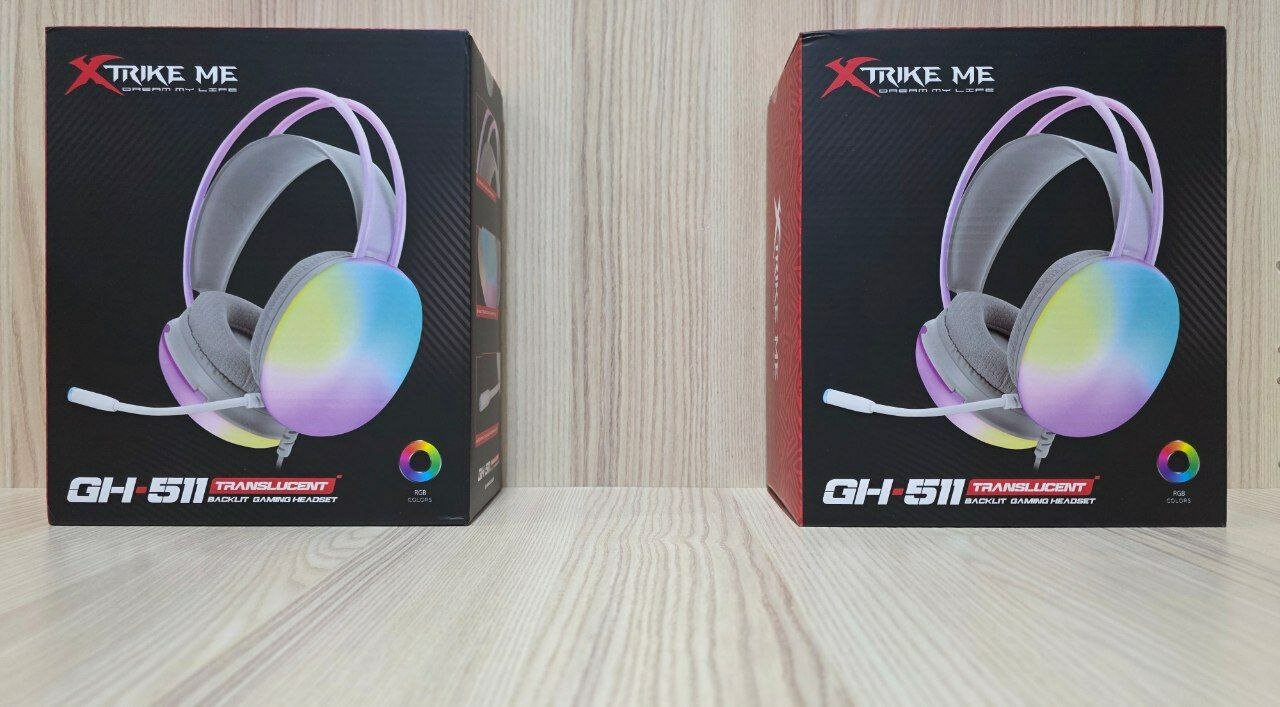 XTRIKE HEADPHONE GH-511 RGB USB наушники для копьютера — фото 1