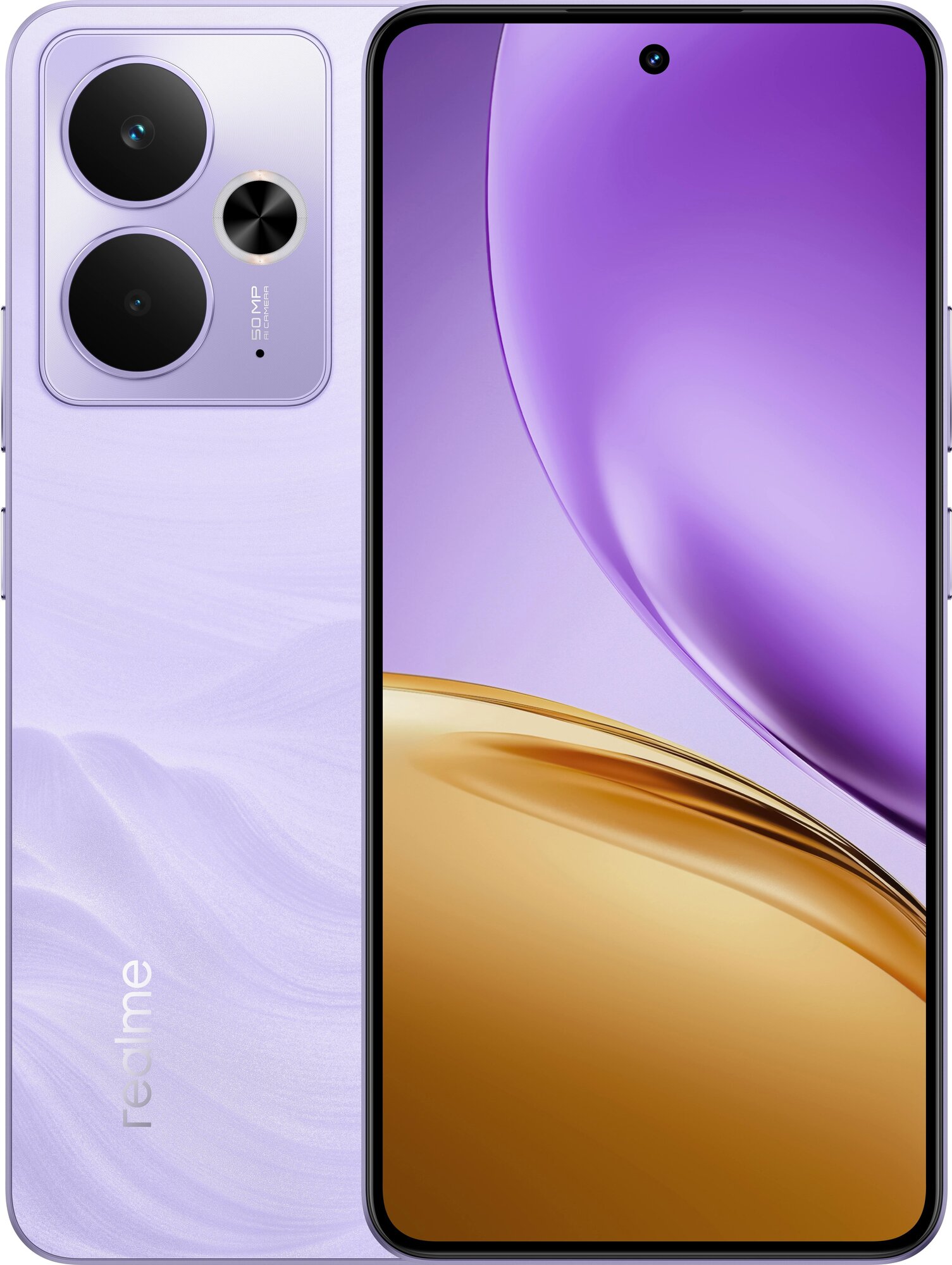 Смартфон realme 14T 8/128 ГБ RU, Dual nano SIM, фиолетовый