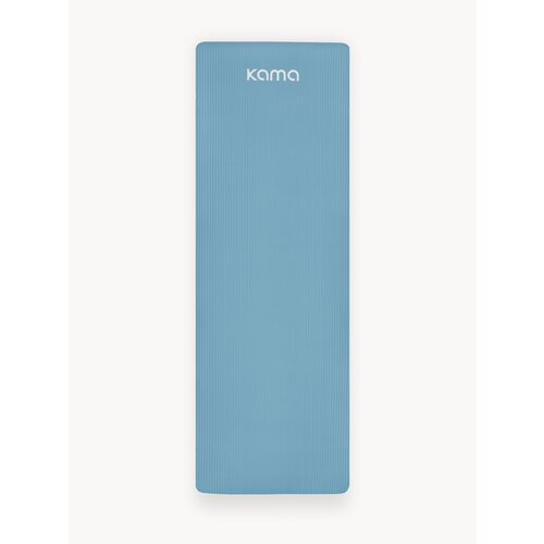 Коврик спортивный для фитнеса из NBR толстый, 1 см, Kama