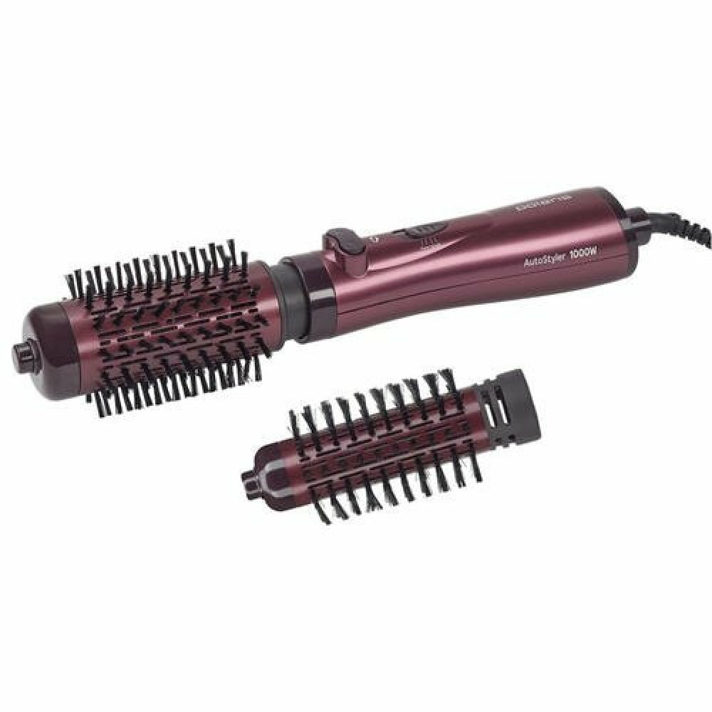 Фен-щетка Polaris PHS 1020RK бордовый/черный
