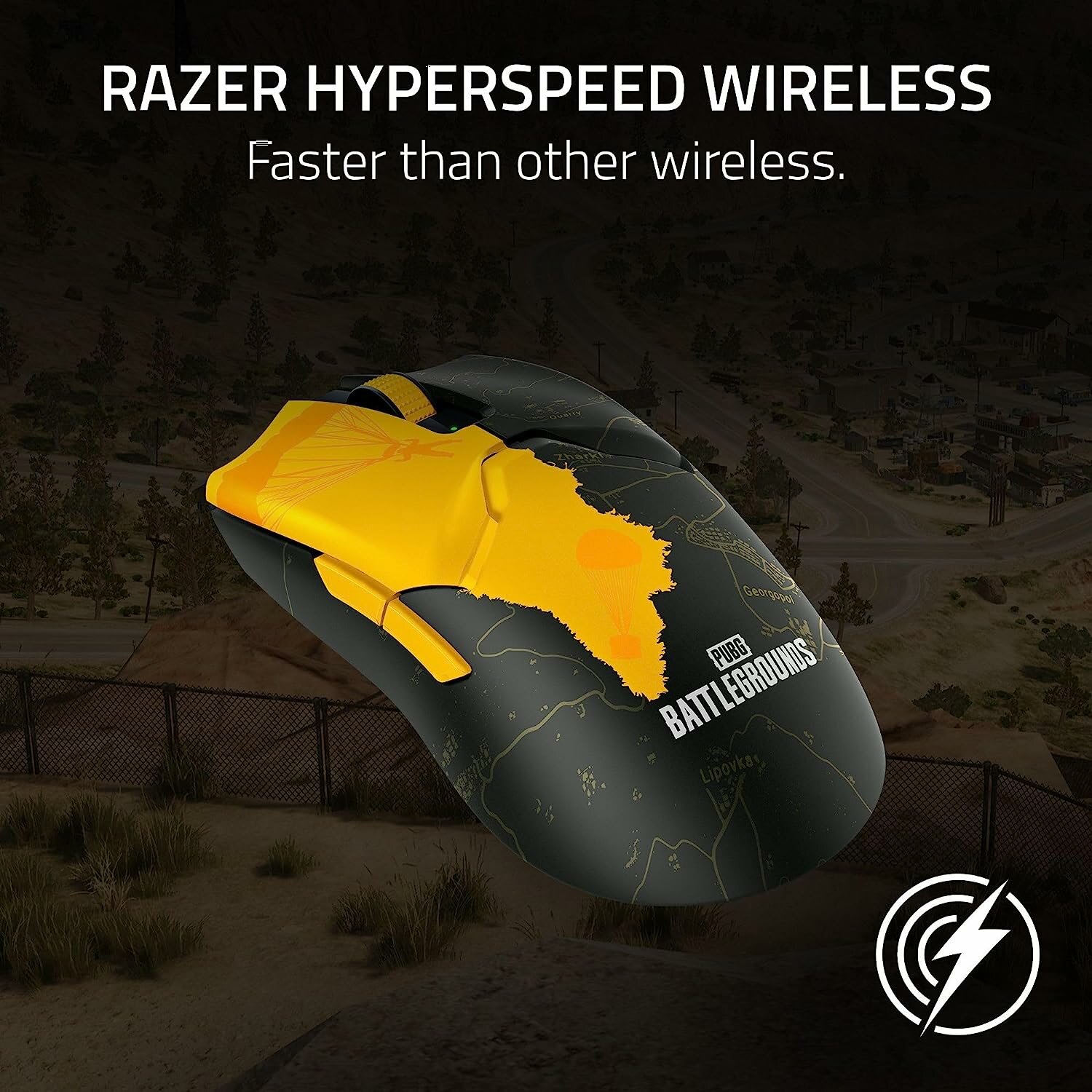 Мышь игровая Razer Viper V2 Pro - PUBG: BATTLEGROUNDS Edition