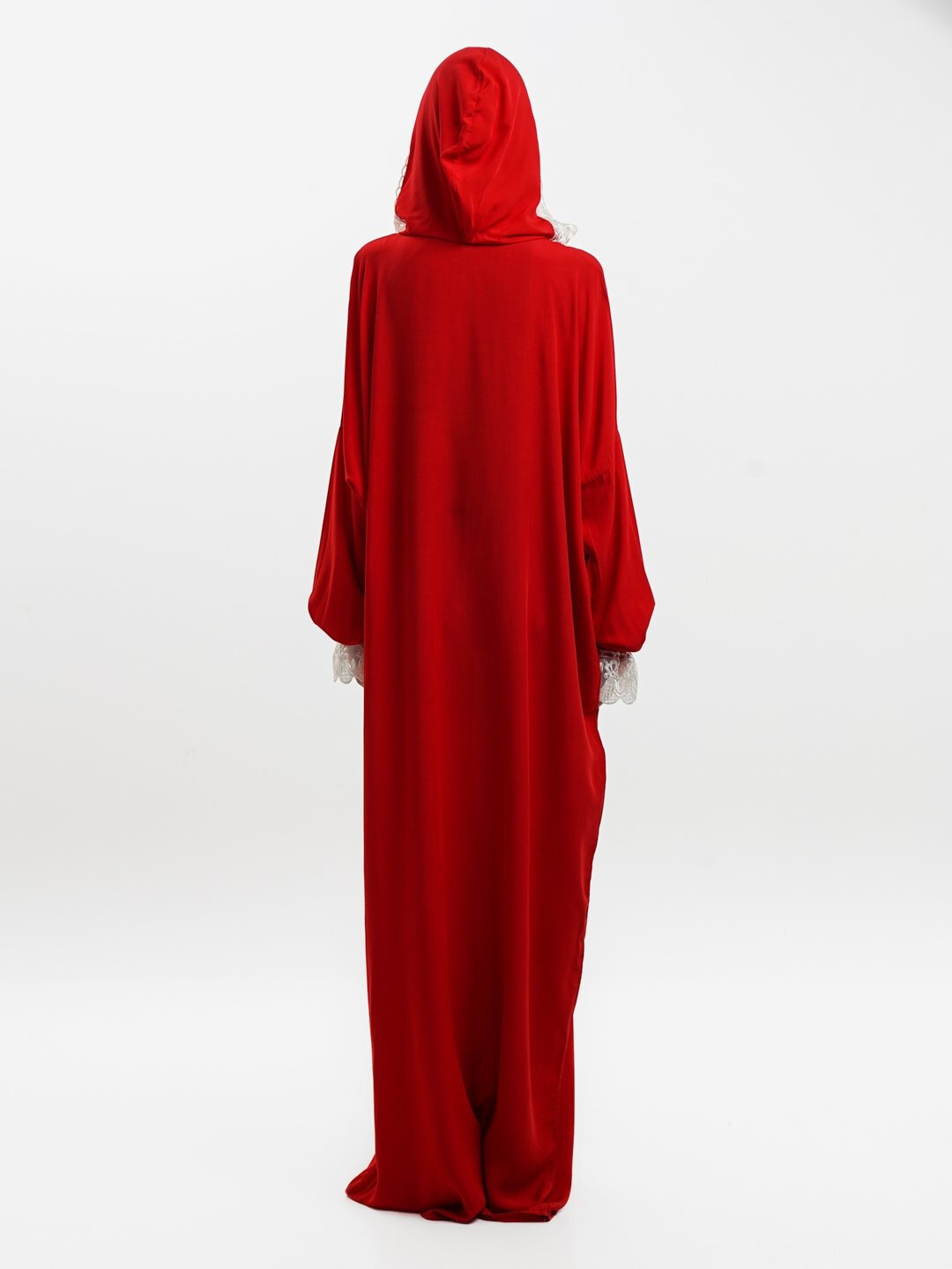 Халат , размер 44-54, красный — фото 1