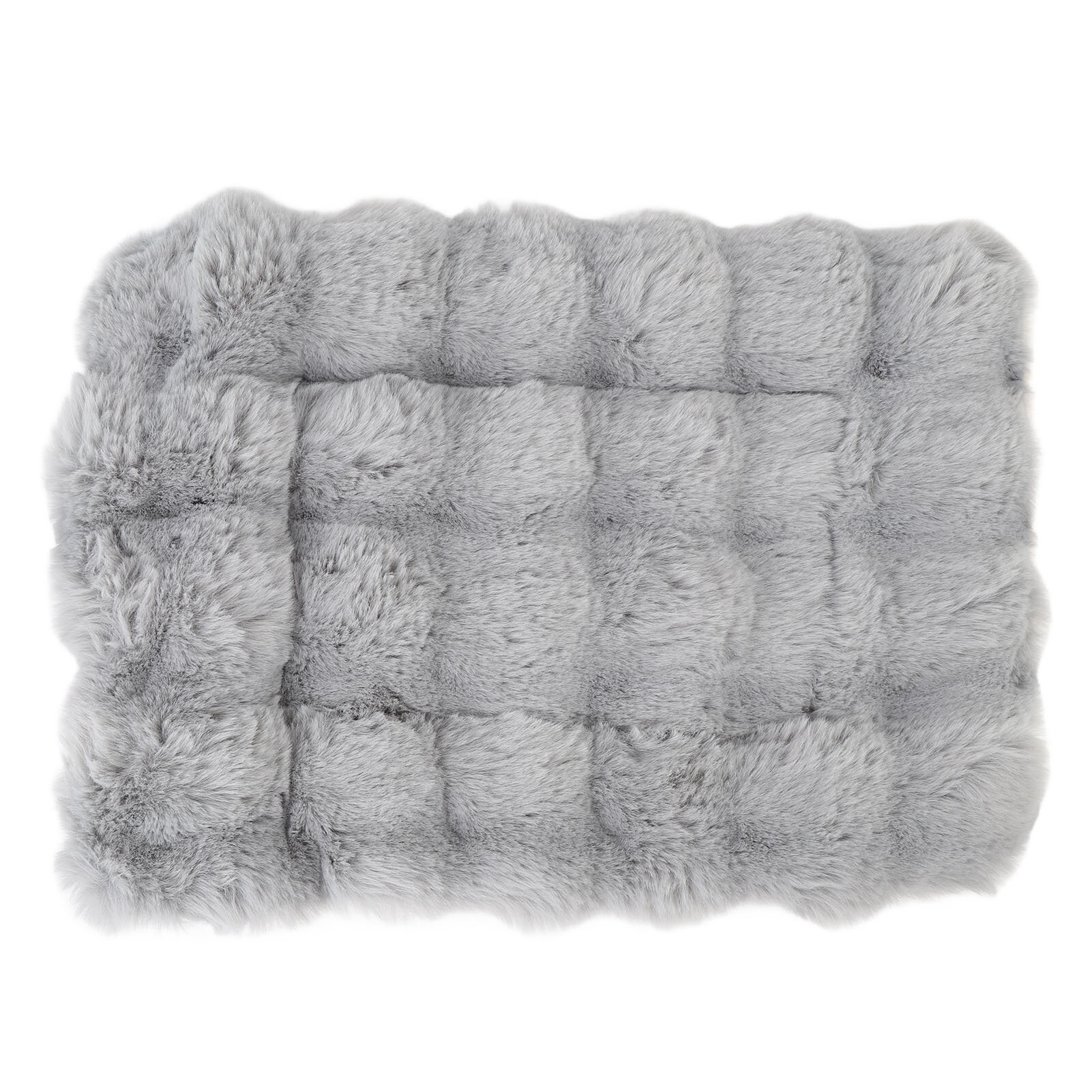 Пушистый коврик для домашних животных ультрамягкий комфортный сохраняющий тепло плюшевый коврик для собачьей будки подстилка для собак и кошек длина: 50x68 см