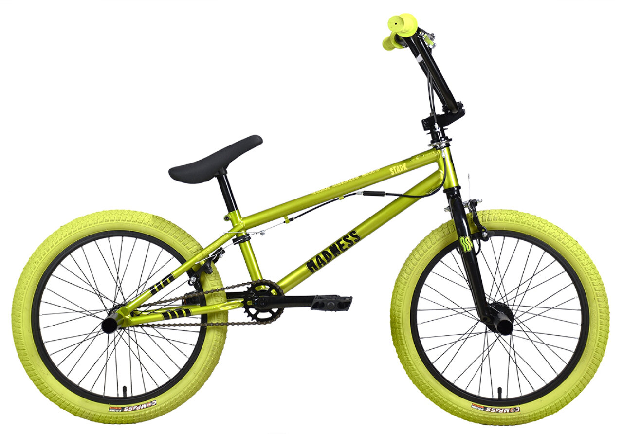 BMX Stark Madness BMX 3 (2024) 20 Зелено-черно-зеленый (147-165 см)