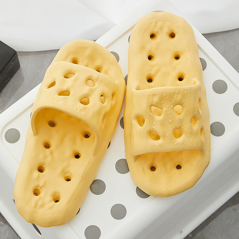 Сланцы , размер 38-39, желтый — фото 1