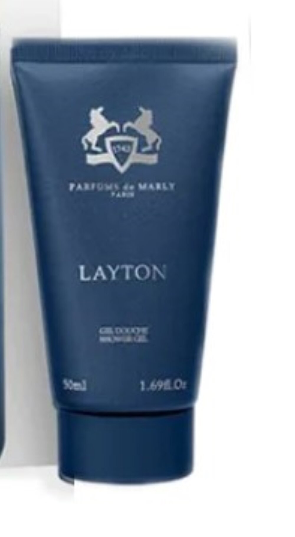 Парфюмерный гель для душа PARFUMS DE MARLY "LAYTON", благородные ноты для мужчин, 50 мл