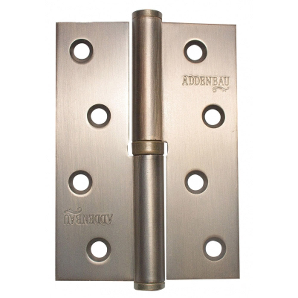 Петля дверная ADDEN BAU 100x75x2.5 ANTIC BRONZE левая (античная бронза)