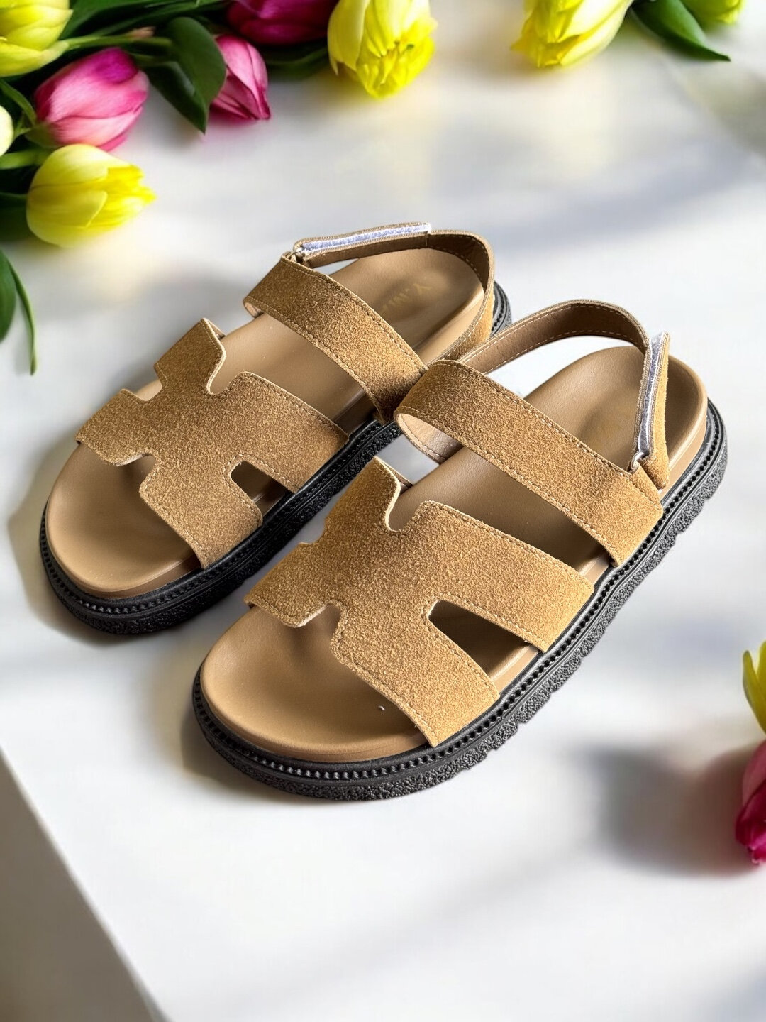 Босоножки Женские летние, размер 40, коричневый — фото 1