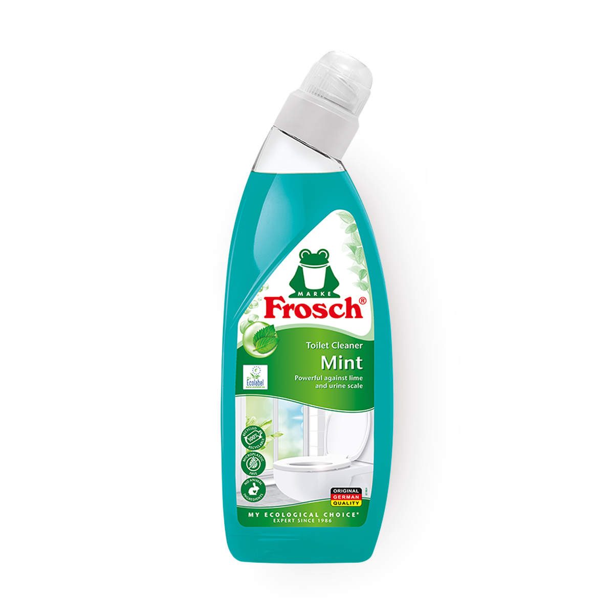 Чистящее средство Frosch, для унитазов, мята, объем 750 мл, 1 упак.