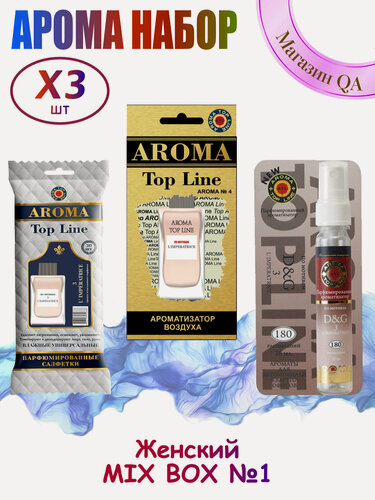 Изображение товара Аромоатизатор в машину Aroma Top Line - Limperatrice - (Комбо Набор Х3)