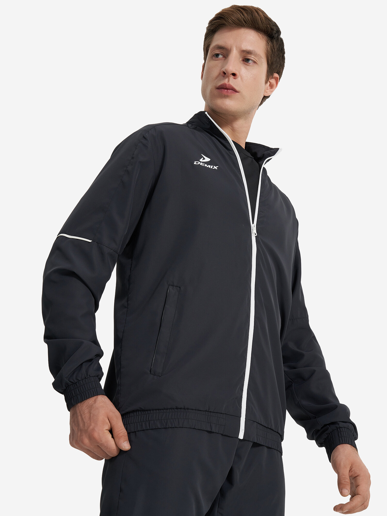 Ветровка Demix Woven TR Windbreaker, размер 56/58, черный
