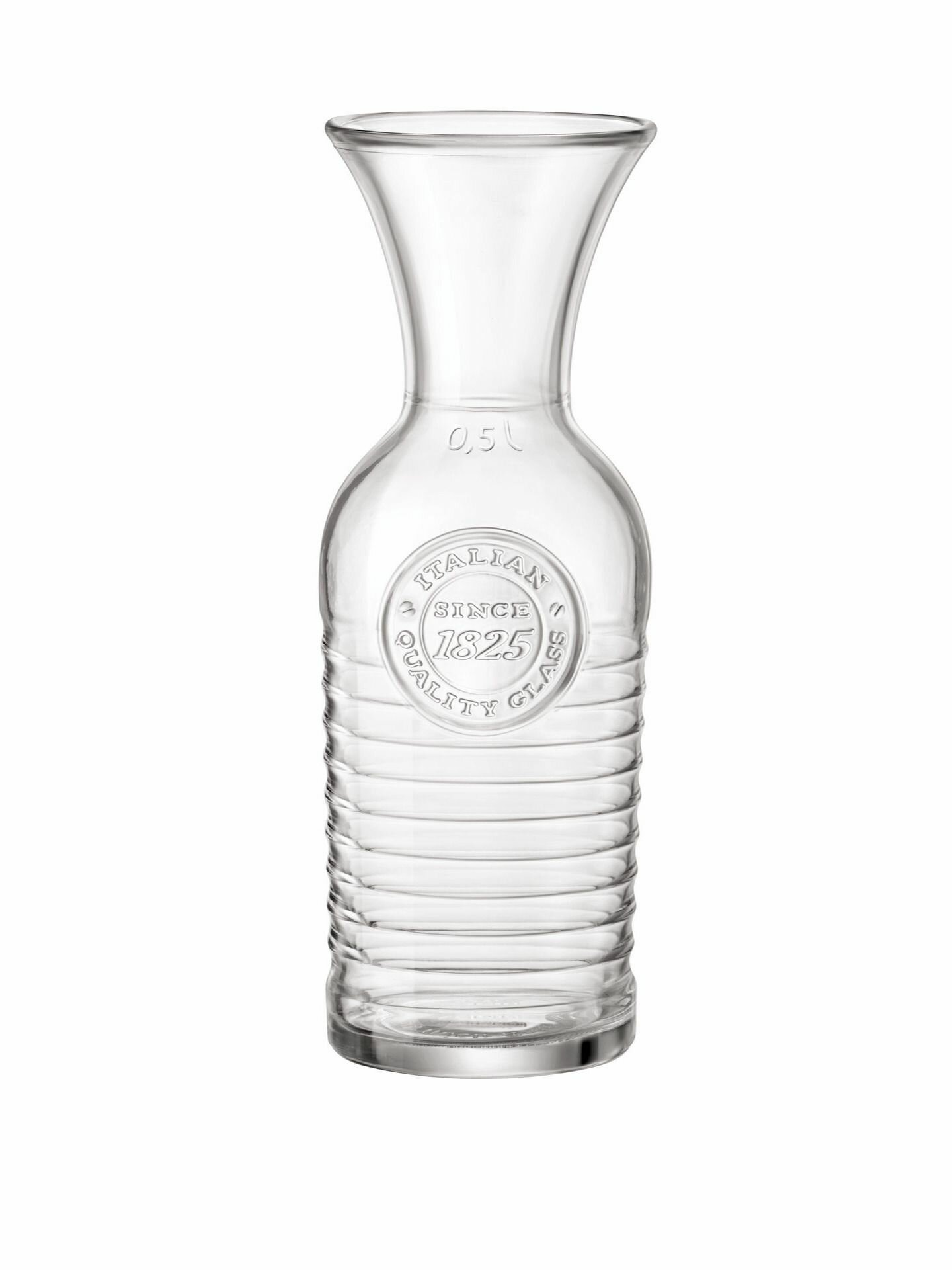 Кувшин стеклянный Bormioli Rocco Officina 1825 500 мл прозрачный