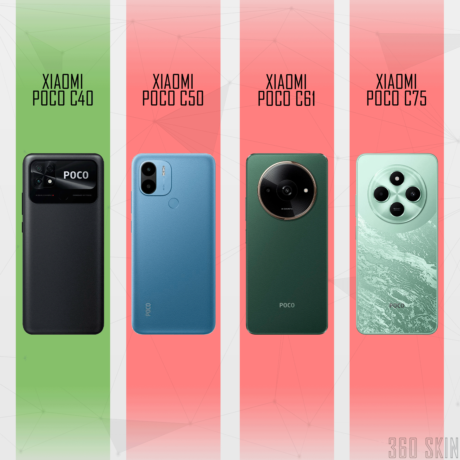 Чехол для Xiaomi Poco C40 с принтом Милый кролик (Сяоми Поко С40) — фото 1
