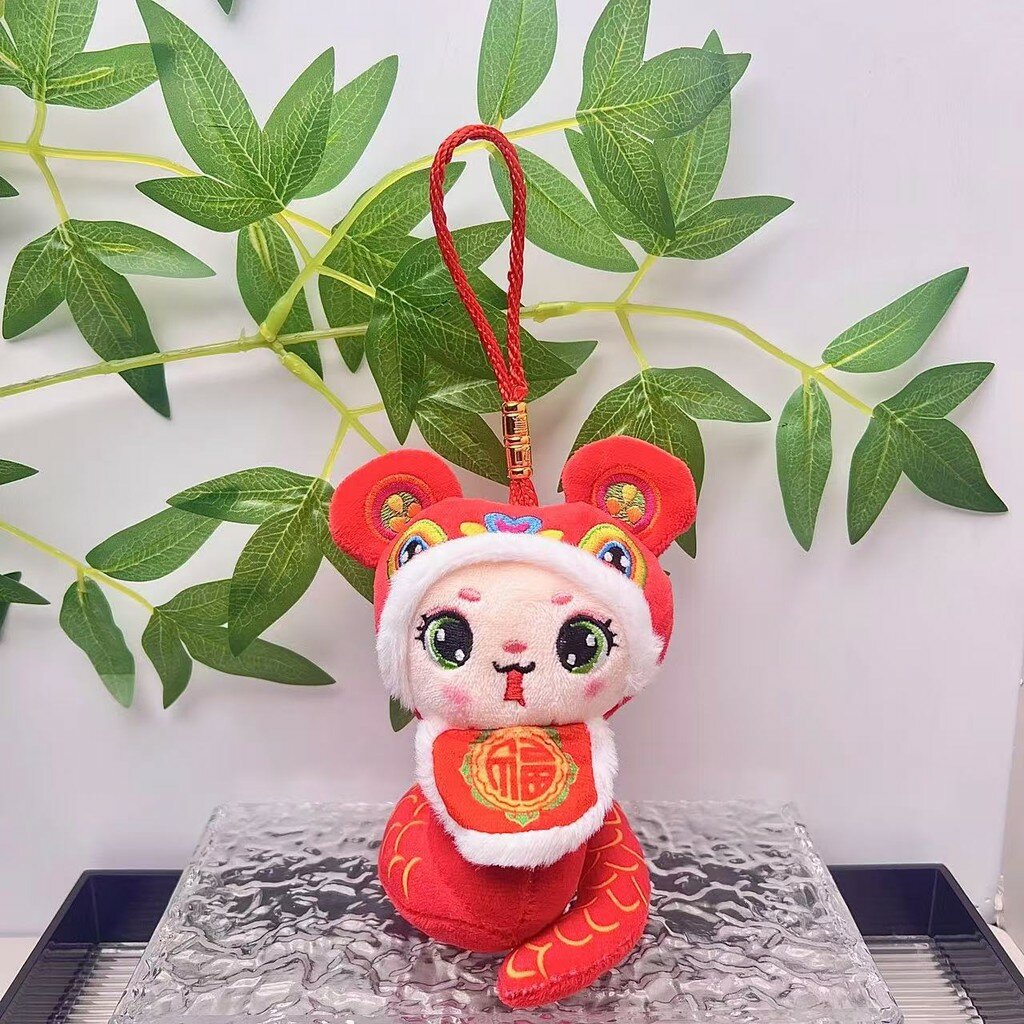 Очаровательное мягкое украшение-змея в милых стилях для подарков на год Змеи и привлечения удачи