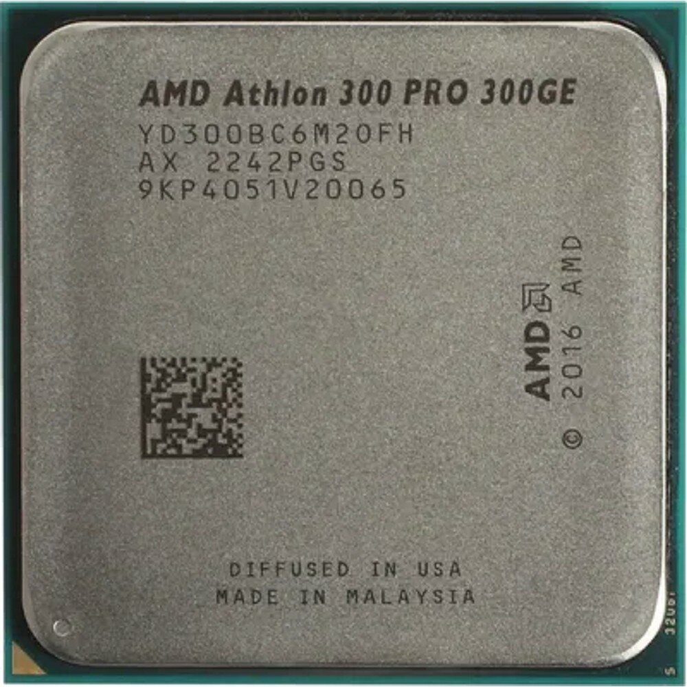Amd Процессор CPU Athlon 300 PRO 300GE OEM YD300BC6M2OFH