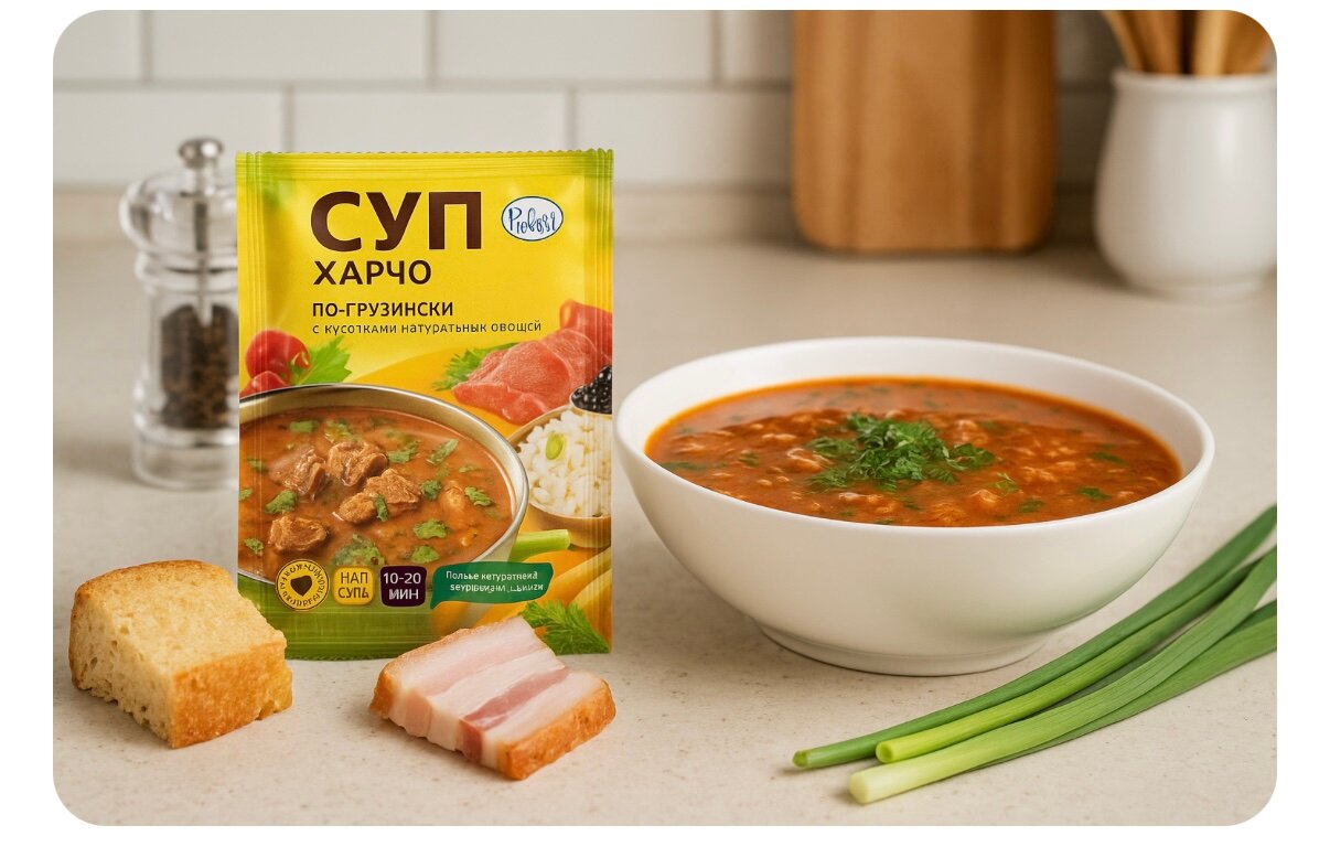 Набор супов  дачник  9 самых популярных вкусов торговой марки Релиш 