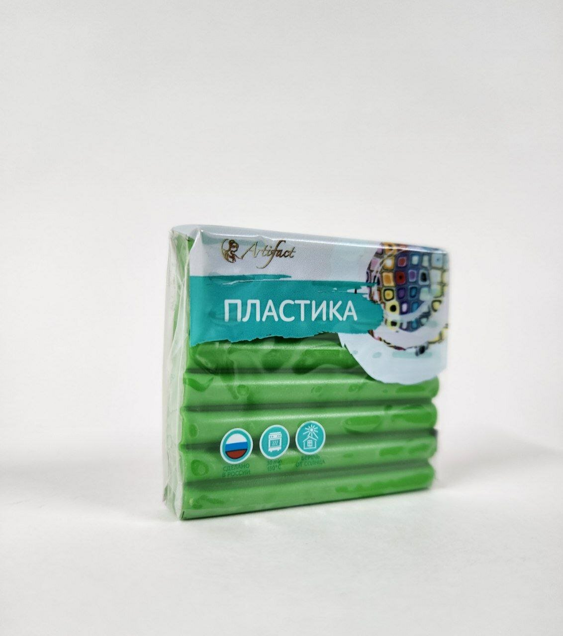 Полимерная глина "Артефакт" 155 хвойный 56 грамм.