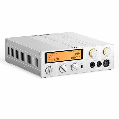 Усилитель для наушников FiiO K17 silver встроенный цап серый 107400₽