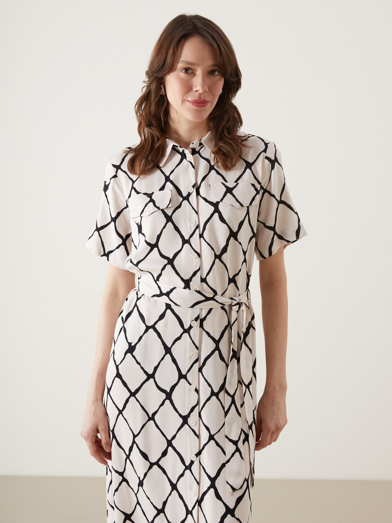 Платье LC Waikiki, размер 44, экрю — фото 1