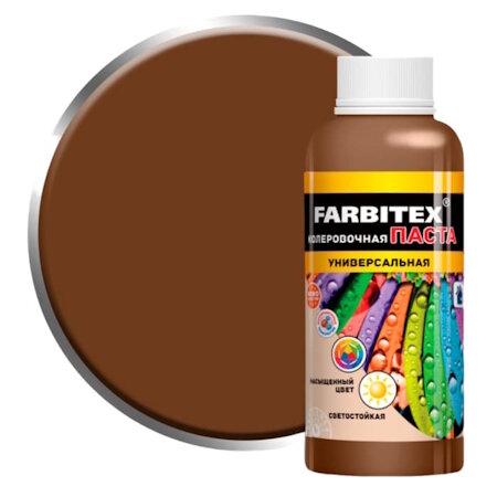Колер FARBITEX 0,1л коричневый