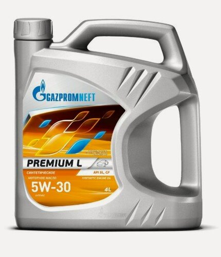 Изображение товара Масло моторное GAZPROMNEFT PREMIUM L 5W30 синтетика 4 л 2389907637