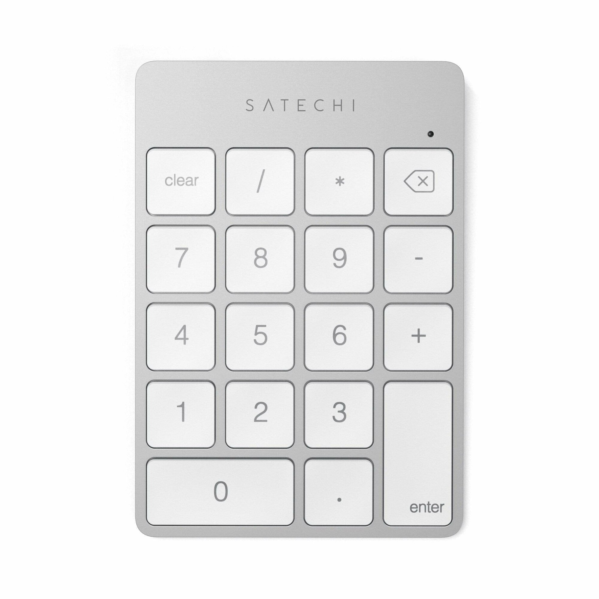 Клавиатура Satechi Aluminum Slim Rechargeable Keypad Silver Bluetooth