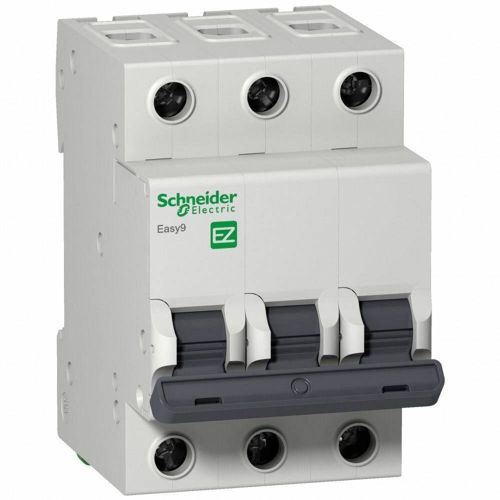 EASY 9 Автоматический выключатель 3P 63A (C) 6кА =S= Schneider Electric EZ9F56363