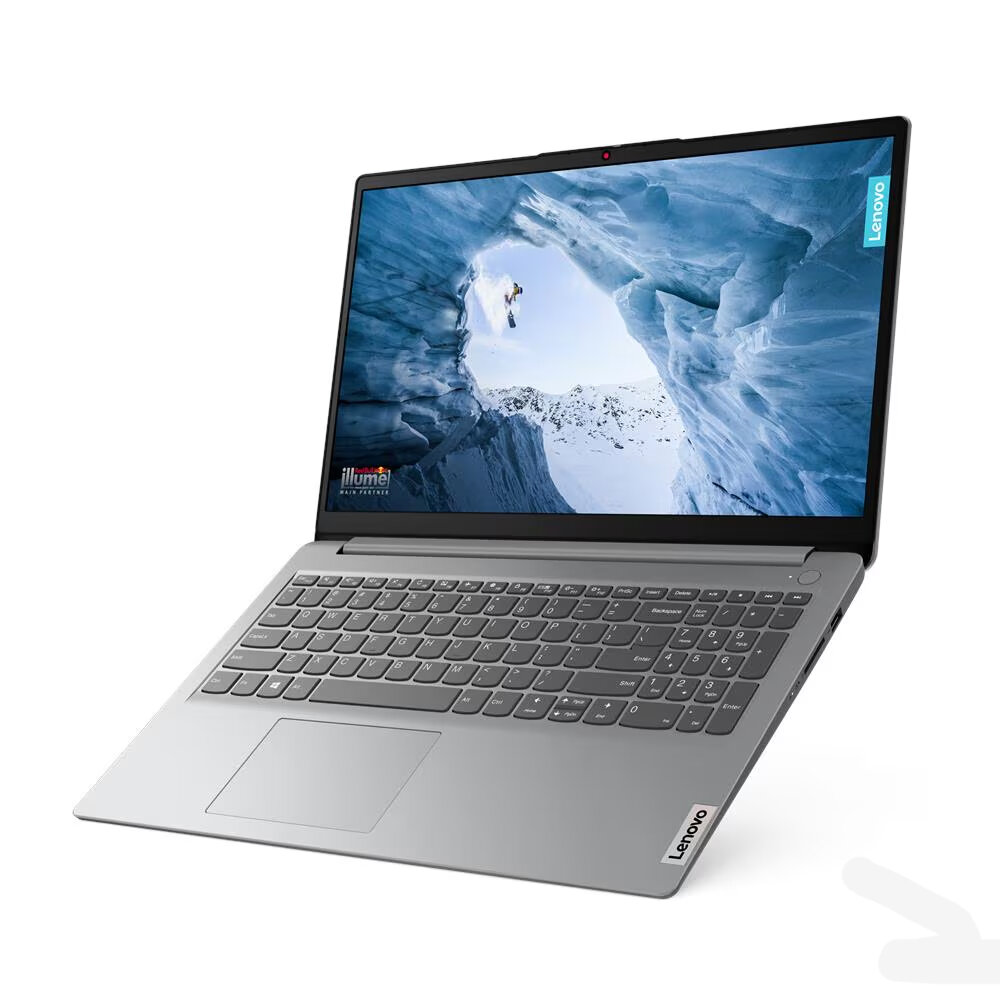 Ноутбук Lenovo IdeaPad 1– Intel Celeron N4500, 8 ГБ, 512 ГБ SSD, 15.6" FHD IPS, DOS, Cloud Grey, русская клавиатура — фото 1