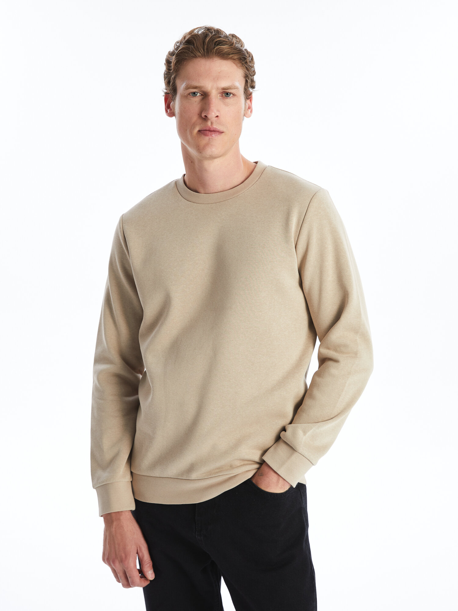 Свитшот LC Waikiki, размер XL, , beige