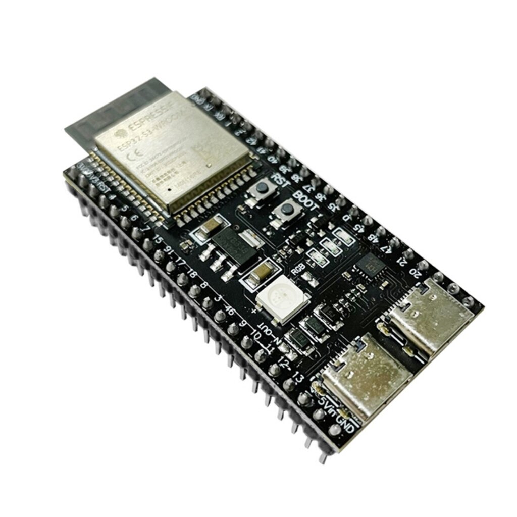 Мощная плата разработки ESP32S3-DevKitC-1, WiFi Микроконтроллерный процессор, Замена ESP32S3-WROOM-1-N16R8