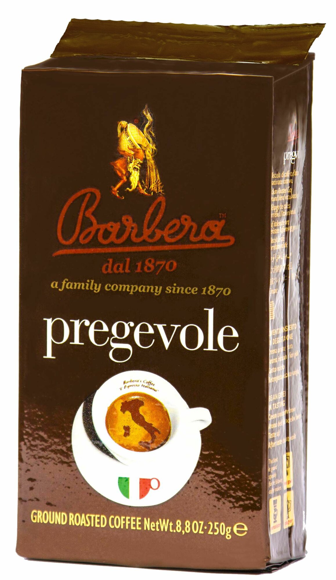 Кофе молотый BARBERA PREGEVOLE (Италия), 250 г