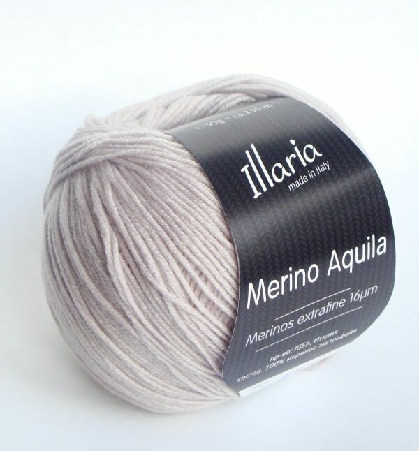 Пряжа меринос Illaria "Merino Aquila" 11 лаванда
