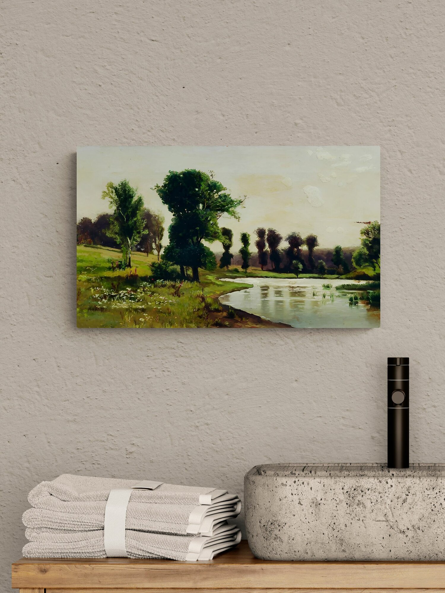 Крыжицкий Константин Яковлевич "Пейзаж" 40х30 см — фото 1