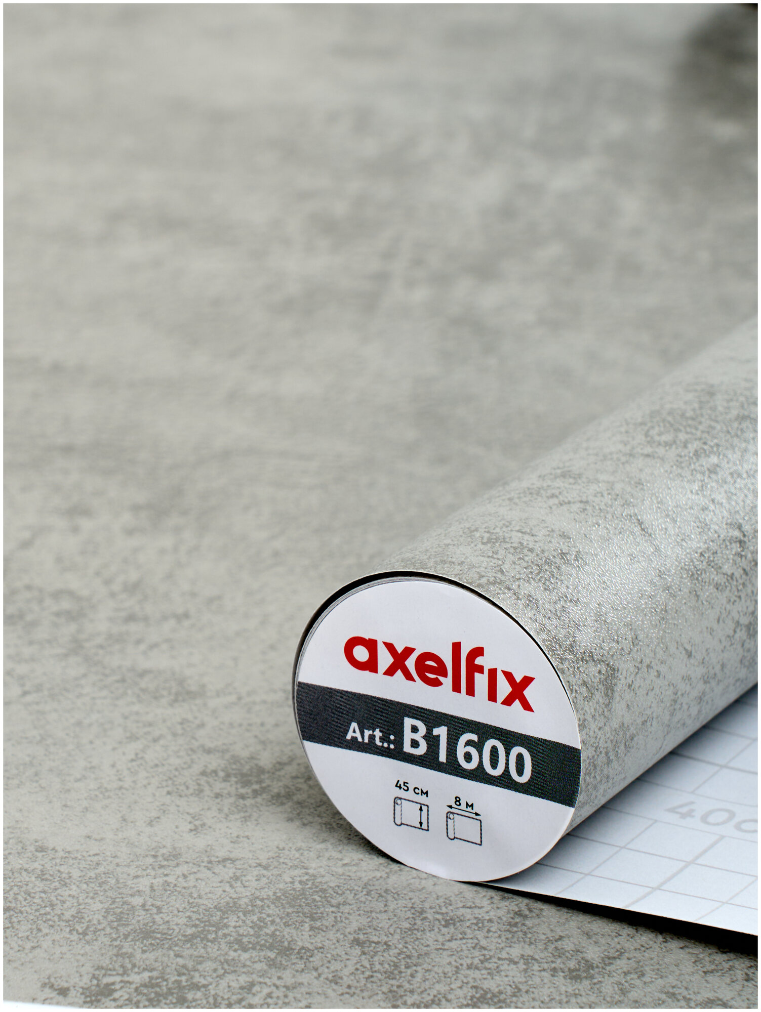 B1600 Пленка самоклеящаяся Axelfix 0,45*8м бетон — фото 1