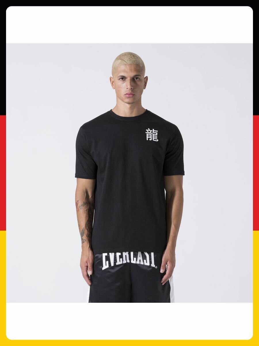 Футболка спортивная Everlast, размер XL, черный