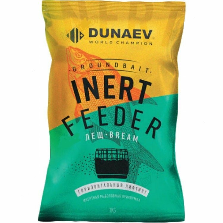 Прикормка для рыбалки Дунаев "DUNAEV-INERT FEEDER" Лещ (Инерт) 1 кг — фото 1