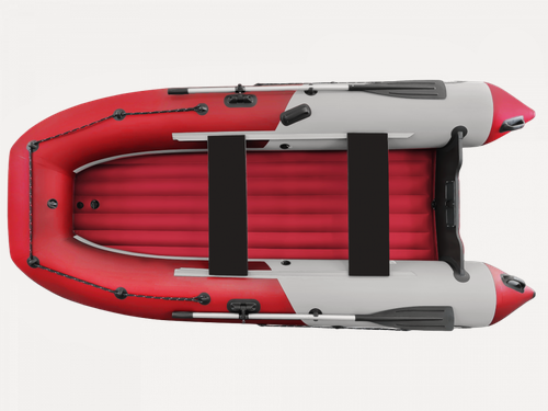 Изображение товара Надувная лодка НДНД Grouper 335 (серо-красный)