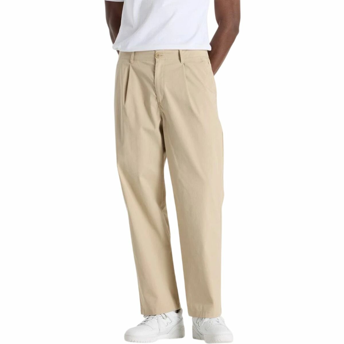 Брюки спортивные New Balance Athletics Relaxed Trouser, размер M, бежевый