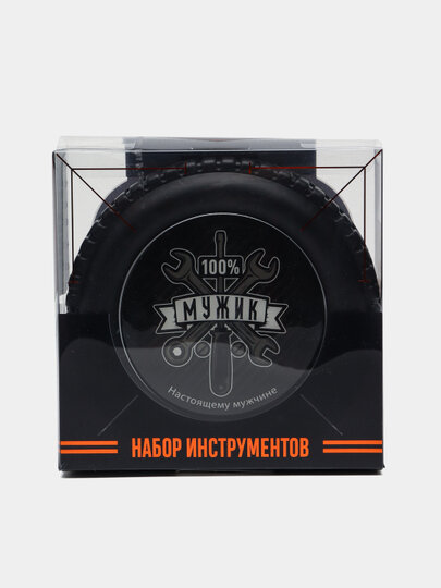 Набор инструментов Сима-ленд "100% Мужик", 9 отверток, 9 насадок, 24 элемента — фото 1