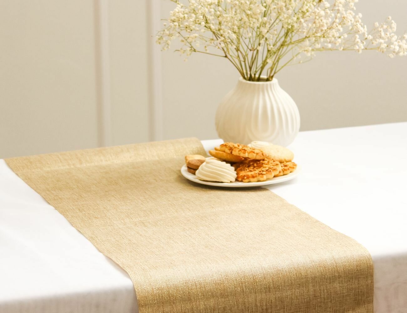 Ткань для декорирования эвиденс текстиль шампань 270х28 см Edelman 1162668-1