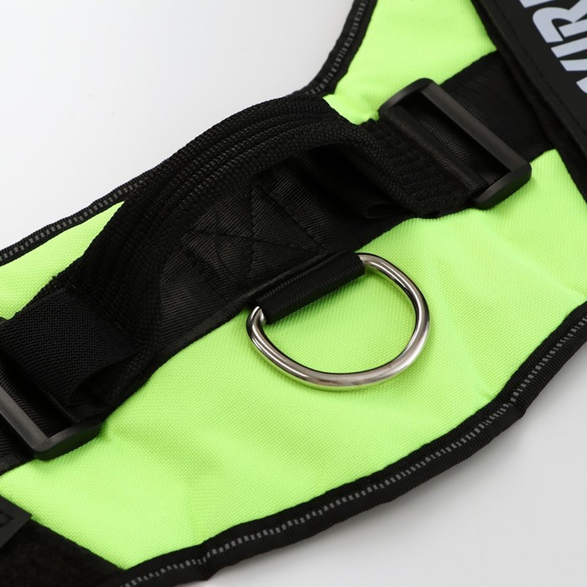 Ошейники И Шлейки Xiaomi Шлейка К9 мягкая светоотражающая, размер ХХL, ОГ 95-110 см, вес 40-70 кг, салатовая