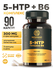 5 HTP + B6 5-гидрокситриптофан 5htp MISHIDO 90 капсул витамины дл...